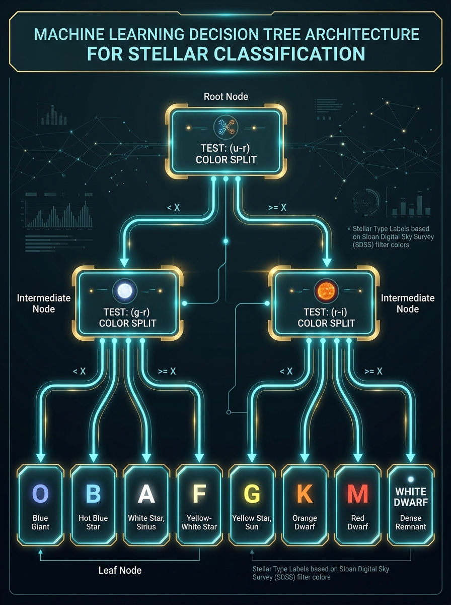 Hierarchical Decision Tree Flowchart